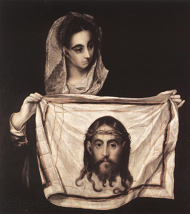 ZIMMERMANN  Johann Baptist St Veronica with the Sudary sdfg Spain oil painting art